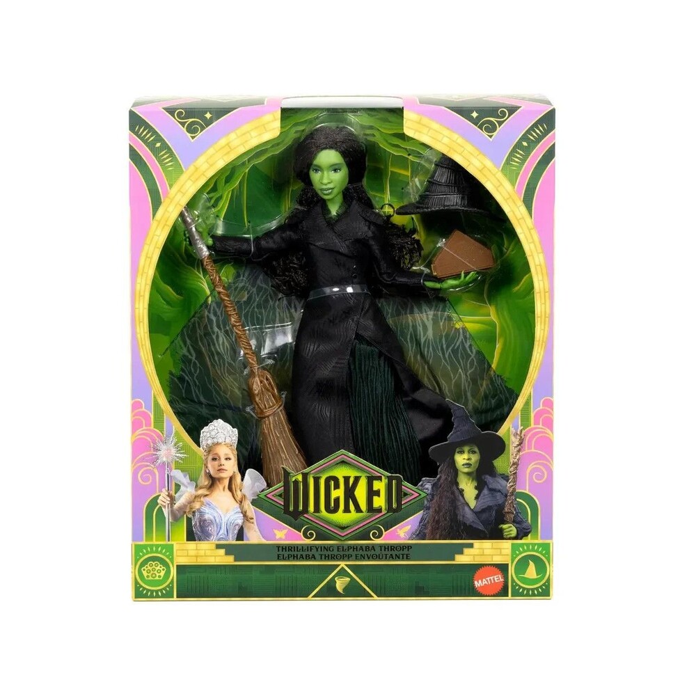 Wicked Universal Movie: Deluxe Elphaba Doll by Mattel | NEW